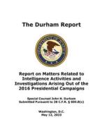 The Durham Report di John H Durham edito da 12th Media Services