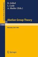 Abelian Group Theory edito da Springer Berlin Heidelberg