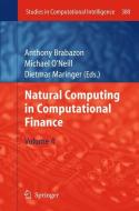 Natural Computing in Computational Finance edito da Springer-Verlag GmbH