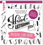 Handlettering. Der Quick-Start-Block di Ludmila Blum edito da Frech Verlag GmbH