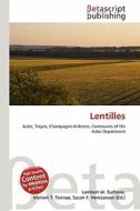 Lentilles edito da Betascript Publishing