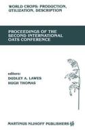Proceedings of the Second International Oats Conference edito da Springer