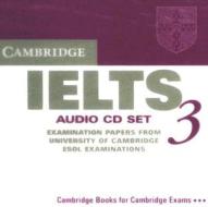 Cambridge Ielts 3 Audio Cd Set (2 Cds) di University of Cambridge Local Examinations Syndicate edito da Cambridge University Press