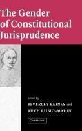 The Gender of Constitutional Jurisprudence edito da Cambridge University Press