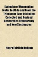 Evolution Of Mammalian Molar Teeth To An di Henry Fairfield Osborn edito da General Books
