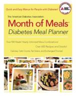 The American Diabetes Association Month Of Meals Diabetes Meal Planner di American Diabetes Association edito da American Diabetes Association