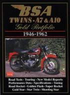 Bsa Twins - A7 And A10 Gold Portfolio di R. M. Clarke edito da Brooklands Books Ltd