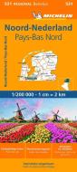 Netherlands North - Michelin Regional Map 531 di Michelin edito da Michelin Editions Des Voyages