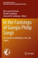 In the Footsteps of Giorgio Philip Szegö edito da Springer International Publishing