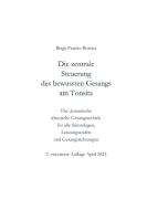 Die zentrale Steuerung des bewussten Gesangs am Tonsitz di Birgit Franke-Borries edito da tredition