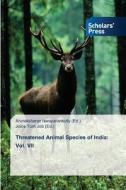 Threatened Animal Species of India: Vol. VII edito da Scholars' Press