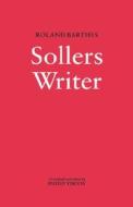 Writer Sollers di Roland Barthes edito da CONTINNUUM 3PL