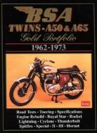 Bsa Twins - A50 And A65 Gold Portfolio 1962-1973 di R. M. Clarke edito da Brooklands Books Ltd