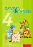 Denken und Rechnen 4. Schülerband. Grundschulen. Baden-Württemberg edito da Westermann Schulbuch