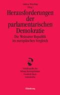 Herausforderungen Der Parlamentarischen Demokratie edito da Walter de Gruyter
