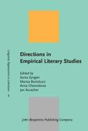 Directions In Empirical Literary Studies edito da John Benjamins Publishing Co