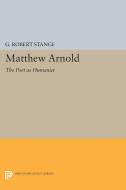 Matthew Arnold di George Robert Stange edito da Princeton University Press