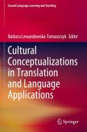 Cultural Conceptualizations in Translation and Language Applications edito da Springer International Publishing