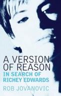 A In Search Of Richey Edwards di Rob Jovanovic edito da Orion Publishing Co