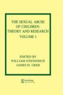 The Sexual Abuse of Children edito da Taylor & Francis Inc