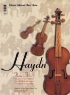 Haydn Three Trios: F Major (Hobxv:17), D Major (Hobxv:16), and G Major (Hobxv:15) edito da Music Minus One