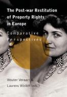 The Post-war Restitution Of Property Rights In Europe edito da Rvp Press