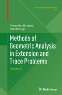 Methods of Geometric Analysis in Extension and Trace Problems di Alexander Brudnyi, Yuri Brudnyi Technion R&D Foundation Ltd edito da Springer Basel