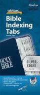 Bible Tab: Clear Tab with Silver Center Strip and Black Lettering edito da Tabbies