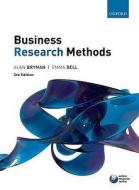 Business Research Methods di Alan Bryman, Emma Bell edito da Oxford University Press