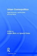 Urban Cosmopolitics edito da Taylor & Francis Ltd