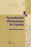 Ferroelectric Phenomena in Crystals di Arkadi P. Levanyuk, Boris A. Strukov edito da Springer Berlin Heidelberg