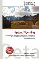 Upton, Wyoming edito da Betascript Publishing