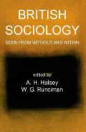 British Sociology Seen from Without and Within edito da OXFORD UNIV PR