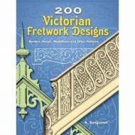 200 Victorian Fretwork Designs di A. Sanguineti edito da Dover Publications Inc.