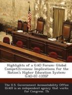 Highlights Of A Gao Forum edito da Bibliogov
