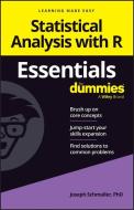 Statistical Analysis with R Essentials for Dummies di Joseph Schmuller edito da FOR DUMMIES