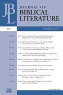 Journal of Biblical Literature 142.3 (2023) edito da SBL Press