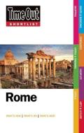 Time Out Shortlist Rome di Time Out Guides Ltd. edito da TIME OUT GUIDES