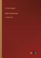 Allan Quatermain di H. Rider Haggard edito da Outlook Verlag
