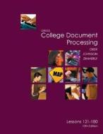 Gregg College Keyboarding & Document Processing (Gdp), Lessons 121-180 Text di Scot Ober, Jack E. Johnson, Arlene Zimmerly edito da McGraw-Hill Education