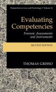 Evaluating Competencies di Thomas Grisso edito da Springer US