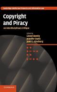 Copyright and Piracy edito da Cambridge University Press