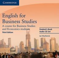English For Business Studies Audio Cds (2) di Ian Mackenzie edito da Cambridge University Press