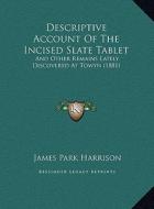 Descriptive Account of the Incised Slate Tablet: And Other Remains Lately Discovered at Towyn (1881) di James Park Harrison edito da Kessinger Publishing