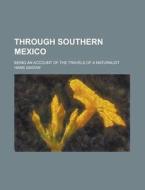 Through Southern Mexico; Being an Account of the Travels of a Naturalist di Hans Gadow edito da Rarebooksclub.com