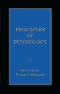 Principles of Psychology di William N. Schoenfeld, Fred S. Keller edito da Createspace