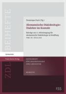 Alemannische Dialektologie: Dialekte im Kontakt edito da Steiner Franz Verlag