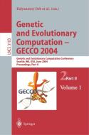 Genetic and Evolutionary Computation - GECCO 2004 di K. Deb edito da Springer Berlin Heidelberg