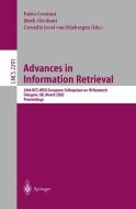 Advances in Information Retrieval di Fabio Crestani, C. J. Van Rijsbergen, Mark Girolami edito da Springer Berlin Heidelberg