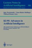 KI-95: Advances in Artificial Intelligence edito da Springer Berlin Heidelberg